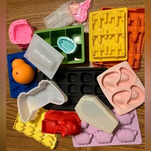 Bundle of 20 silicone molds